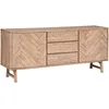 Image de Atmosphera - Buffet 2 Portes Aeris - 2 Portes - Bois d'acacia