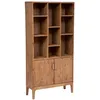 Image de Atmosphera - Bibliothèque Sabor - 2 Portes - Bois d'acacia - 190 cm
