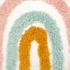 Image de Atmosphera - Coussin Arc-en-ciel multicolore - 38x6x38 cm OS