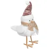 Image de Feeric Lights et Christmas - Polyfoam Oiseau avec Bonnet et écharpe 25cm