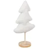 Image de Feeric Lights et Christmas - Sapin Bois Tissu Ecru h35cm