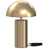 Image de Lampe doré H.50cm