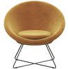 Image de Fauteuil fixe EVAN coloris ocre