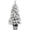 Image de Feeric Lights et Christmas - Sapin Artificiel floqué Windy Peak h.100cm