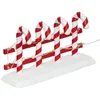 Image de Feeric Lights et Christmas - Accessoire Village barrière Sucre d'orge 12 LED