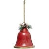 Image de Atmosphera - Cloche Metal Rouge h39xd32