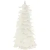 Image de Atmosphera - Cône Plume Blanc h40