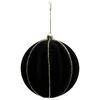 Image de Feeric Lights et Christmas - Bdn plast Velours nr/Or 100mm