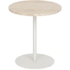 Image de Atmosphera - Table café travertin Celen bois - D.40 x H.45 cm OS