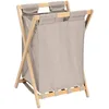 Image de 5five - Panier à Linge Tidy Box 50l Pliable Gris