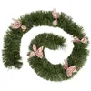 Image de Feeric Lights et Christmas - Guirlande boa noeuds Roses 20cmx2,7m Plis Vert