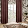 Image de Atmosphera - Rideau en Maille Wild Marron Tonka 140x260cm