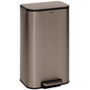 Image de Poubelle cuisine 30 L METAL coloris gris