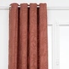 Image de Atmosphera - Rideau jacq willow terracotta - 135x260cm OS