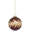 Image de Feeric Lights et Christmas - Bdn Verre 80mm bronz Cour Or