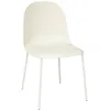 Image de Chaise de Table en Acier et Polypropylène Crème H 79 cm - Atmosphera