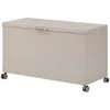 Image de Hespéride - Coffre de rangement edenio argile s 130 x 60,4 x 78cm en aluminium
