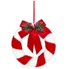 Image de Feeric Lights et Christmas - Couronne polystyrène d.23cm Rouge et Blanc