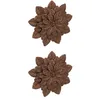 Image de Feeric Lights et Christmas - Sdn plast Fleur x2 MARR 12cm
