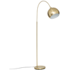 Image de Lampadaire Métal 177 cm doré FLORIS