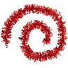 Image de Feeric Lights et Christmas - Guirlande brins Fins hexagones 10cmx2m 6 Plis Rouge