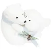 Image de Atmosphera - Plf Ours Bebe Echarpe Bleu l50