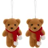 Image de Feeric Lights et Christmas - Sujet Ourson polystyrène h.12cm Marron