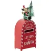 Image de Feeric Lights et Christmas - Boite Lettre MET Deco H14 3ASS - Rouge
