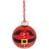 Image de Feeric lights et christmas - Gobelet verre boule de Noël assorti - Rouge