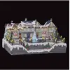 Image de Village de Noël Lumineux et animé Fontaine à Eau du Centre Ville - Feeric Christmas