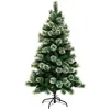 Image de FEERIC CHRISTMAS - Sapin de Noël Artificiel Vert enneigé H 210 cm
