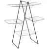 Image de 5 five simply smart 5five - Étendoir à Linge Pliant Pont Mojave 30 Mètres, L 126,5 x H 146 cm en Acier - Séchoir pour Intérieur, Buanderie
