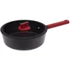 Image de Five - Sauteuse avec couvercle en Aluminium forgé et Poignée Silicone D 28 cm