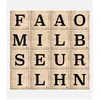 Image de Atmosphera - Sticker - Lettres en Relief - 41x41 cm