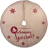 Image de Feeric Christmas - Tapis de Sapin en Jute imprimé D 90cm