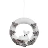 Image de FEERIC LIGHTS & CHRISTMAS - Couronne de noël Personnage d22cm