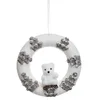 Image de Feeric Lights et Christmas - Couronne de noël Personnage d22cm
