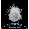Image de Feeric Lights et Christmas - Boule de noël en Verre 100 mm irisé Plume