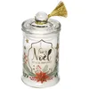 Image de Feeric Christmas - Bougie Parfumée dans Pot en Verre avec Pompon D 6 cm, Citrus
