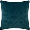 Image de Atmosphera - Coussin Velours Bleu pétrole 40 x 40 cm la Dolce Vita