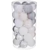 Image de Féérie Lights & Christmas Kit déco pour Sapin de Noël - 30 Pièces - Argent et Blanc