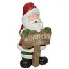Image de Déco Lumineuse Père Noël avec Pancarte 5 LED H 70 cm - Feeric Christmas