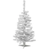 Image de Feeric Lights et Christmas - Sapin de noël elégant 100cm Blanc