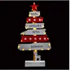 Image de FEERIC CHRISTMAS - Décoration Intérieur de Noël Sapin en Bois Lumineux à LED H 50 cm