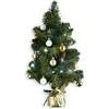 Image de Petit Sapin de Noël décoré - 50 cm Vert
