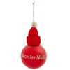 Image de Atmosphera - Boule Mon Premier noël Bonnet d.8cm Rouge