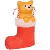 Image de Feeric lights et christmas - Forme acrylique extérieure chat solaire 30 led fixes et clignotantes h.30cm