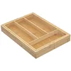 Image de 5five - range-couverts 6 compartiments extensibles bambou