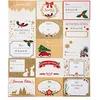 Image de Feeric lights et christmas - Planche de 15 étiquettes cadeaux autocollantes décorées