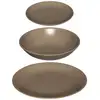 Image de Service 18 pièces en faïence COLORAMA coloris taupe